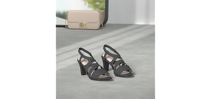 LifeStride Women's Charlotte - Comfortable Heels for Work