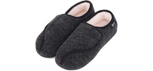 LongBay Women's Furry - Hammertoes Slippers