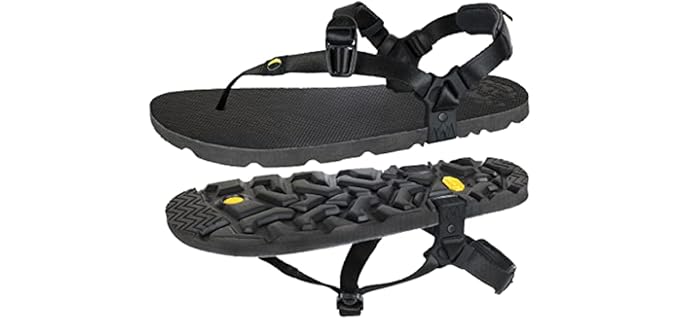 Luna Men's Mono Winged - Unisex Minimalist Sandal