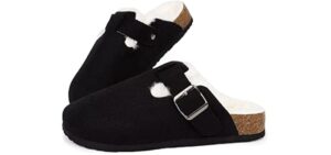 Maiitrip Women's Arch Support - Cork Slippers