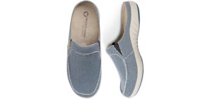 Walk-Hero Men's House - Slippers for Achilles Tendonitis