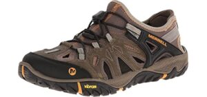Merrell Men's All Out Blaze Sieve Sport - Sandal for Snorkeling
