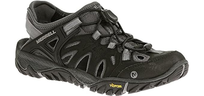 Merrell Women's All Out Blaze Sieve - Long Distance Outdoor Walking Sandals
