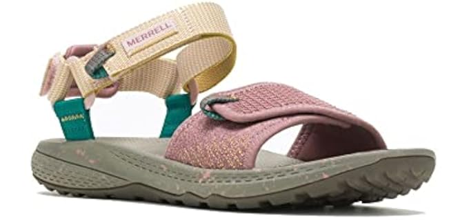 Merrell Women's Bravada - Sport Sandals for Flat Feet