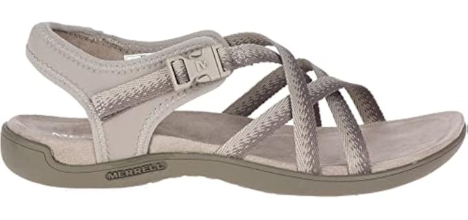 Merrell Women's District Muri Lattice - Sandal for Bunions