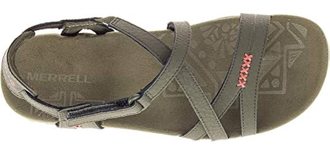 Merrell Women's Sandspur Rose - Casual Cruise Ship Sandals