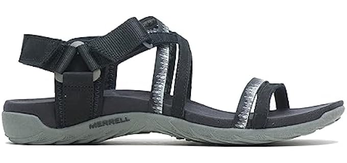 Merrell Women's Terran 3 Cush Lattice - Achilles Tendonitis Sports Sandals