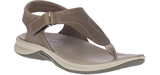 Merrell Women's Tideriser - Sports Sandals with T-Strap