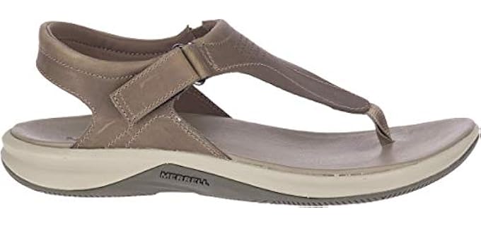 Merrell Women's Tideriser - Sports Sandals with T-Strap