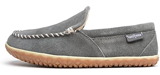 Minnetonka Men's Tilden - Leather Slipper