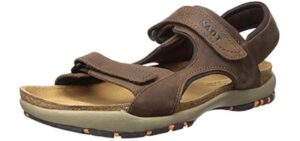 NAOT Men's Electric - Sandals with a Cork Footbed