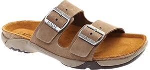 Naot Women's Shai - Cork Footbed Slip On Sandal