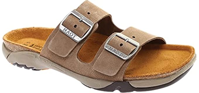 Naot Women's Shai - Cork Footbed Slip On Sandal
