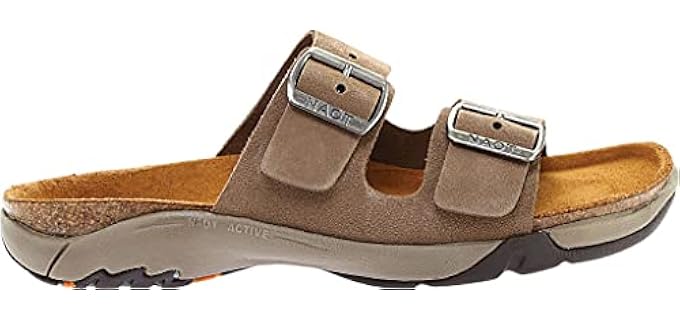 Naot Women's Shai - Cork Footbed Slip On Sandal