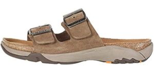 Naot Men's Shai - Cork Footbed Slip On Sandal