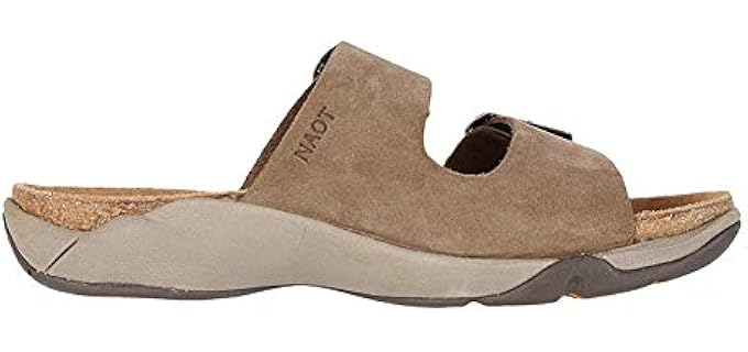 Naot Men's Shai - Cork Footbed Slip On Sandal