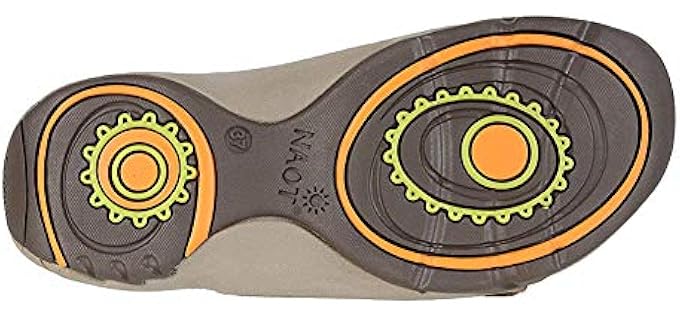 Naot Men's Shai - Cork Footbed Slip On Sandal