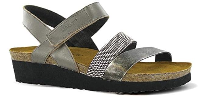 NAOT Women's Krista - Sandals with a Cork Footbed