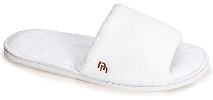 Nicely Neat Men's Spa - Fleece Travel Slippers