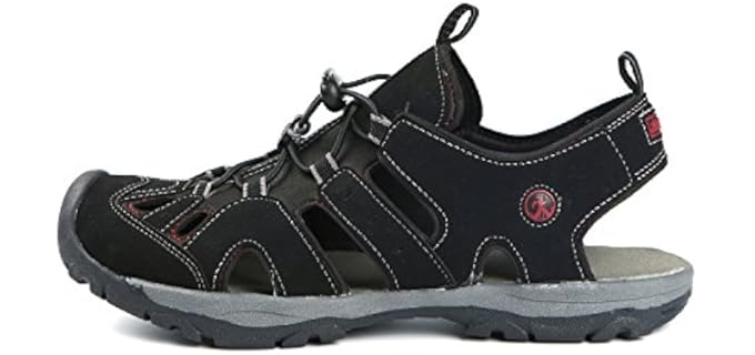 Northside Men's Burke - Sports Sandal for Cracked Heels