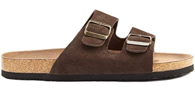 Northside Men's Phoenix - Two Strap Sandals with a Cork Footbed