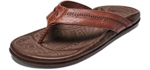 Olukai Men's Hiapo - Arch Support Flip Flop Sandal