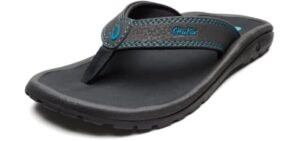Olukai Boys's Ohana 2 - Arch Support Flip Flops for Kids