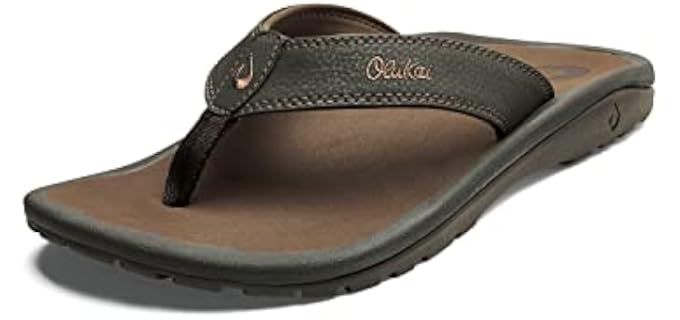 Olukai Men's Ohana - Arch Support Flip Flop for Diabetic Feet
