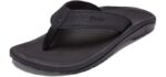 Olukai Men's Ohana - Flip Flops for Flat Feet