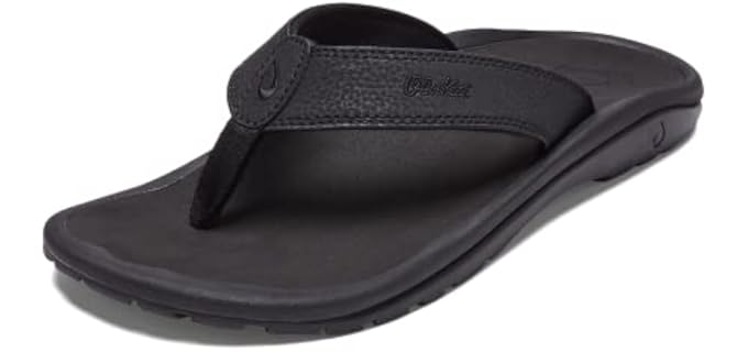 Olukai Men's Ohana - Flip Flops for Flat Feet