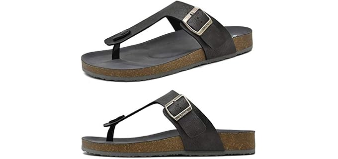 Oncai Men's Flip Flop - Cork Flip Flops