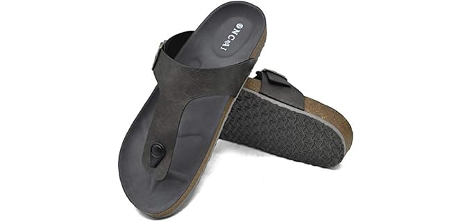 Oncai Men's Flip Flop - Cork Flip Flops