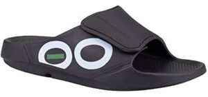OOfos Men's OOahh - Recovery Slide Sandal