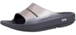 Oofos Women's OOahh Luxe - Slide Sandals for Plantar Fasciitis