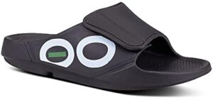 Oofos Men's Sport Flex - Slide Sandals for Plantar Fasciitis