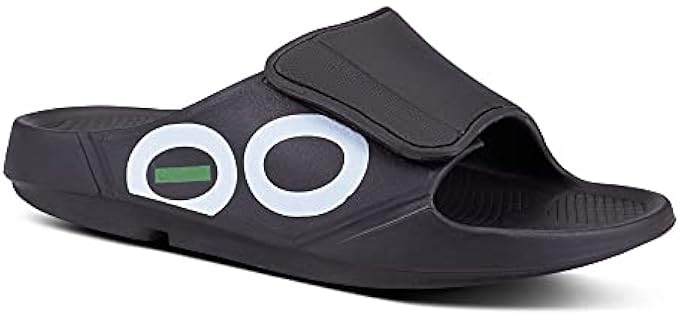Oofos Men's Sport Flex - Slide Sandals for Plantar Fasciitis