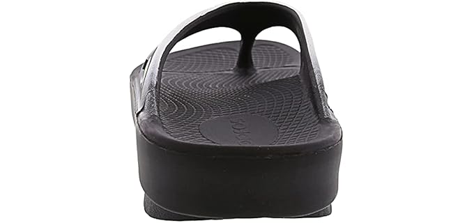 Oofos Men's Sport Flips - Flip Flops for Plantar Fasciitis