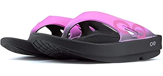 Oofos Women's Sport Flips - Flip Flops for Plantar Fasciitis