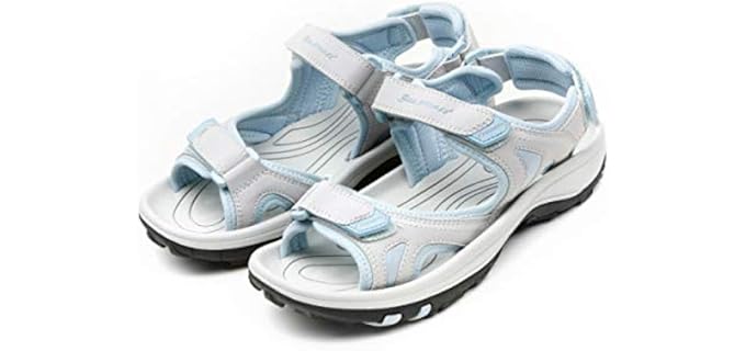 Orlimar Women's Light Blue - Golf Sandals