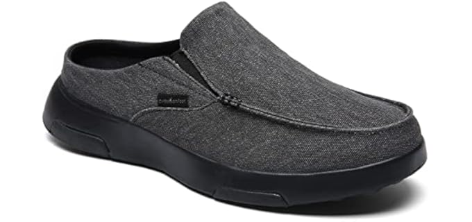 OrthoComfoot Men's Heel Pain - Slippers for Achilles Tendonitis