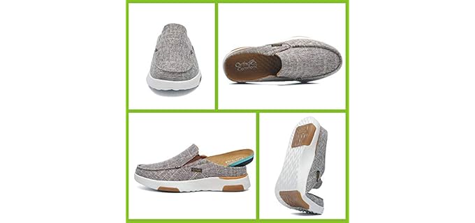 OrthoComfoot Women's Heel Pain - Slippers for Achilles Tendonitis