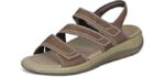 Orthofeet Women's Naxos - Sandals for Bunions