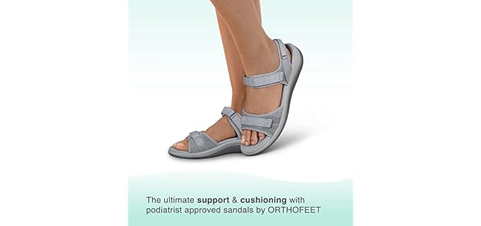 Orthofeet Women's Calypso - Sandals for Bunions