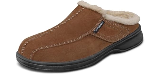 Orthofeet Men's Asheville - Slippers for Diabetic Feet