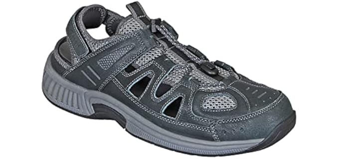 Orthofeet Men's Alpine - Sandal for Bunions