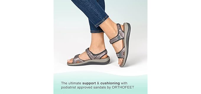 Orthofeet Women's Malibu - Bunions Sandal
