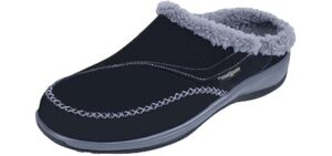 Orthofeet Women's Charlotte - Orthopedic Open Back Slippers