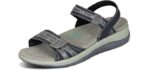 Orthofeet Women's Paloma - Sandal for Bunions