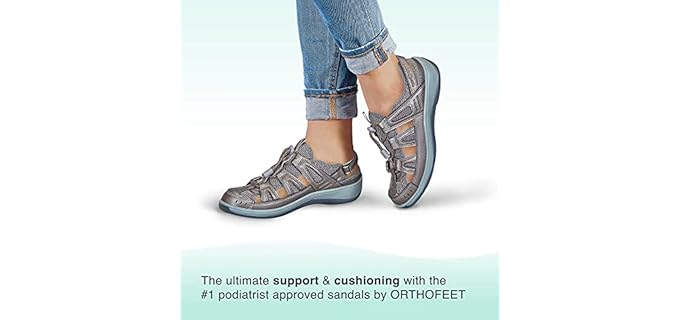 Orthofeet Women's Verona - Sandals for Bunions