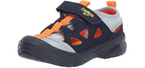 OshKosh Boys's Emon - mesh Uppers Toddlers Sandal